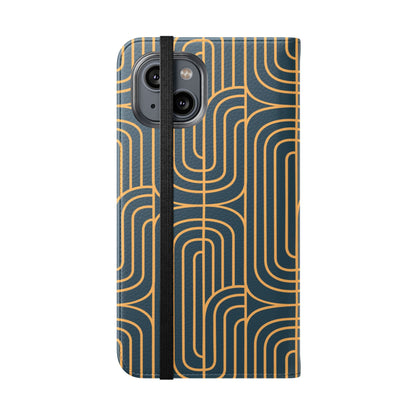 Gold on Teal | Flip