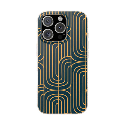 Gold on Teal | Biodegradable