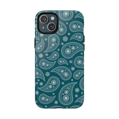 Teal Paisley | MagSafe Tough