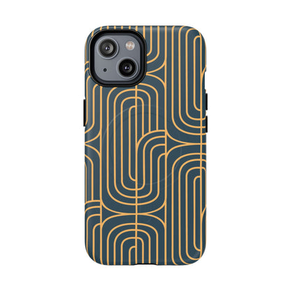 Gold On Teal | MagSafe Tough