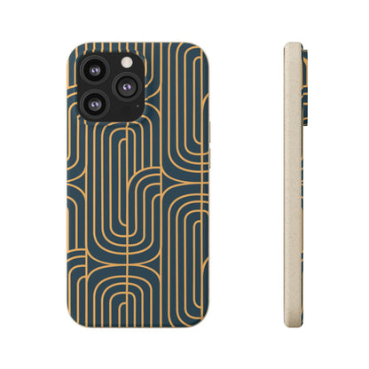 Gold on Teal | Biodegradable