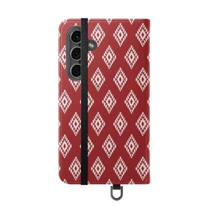 Ruby Ikat | Flip