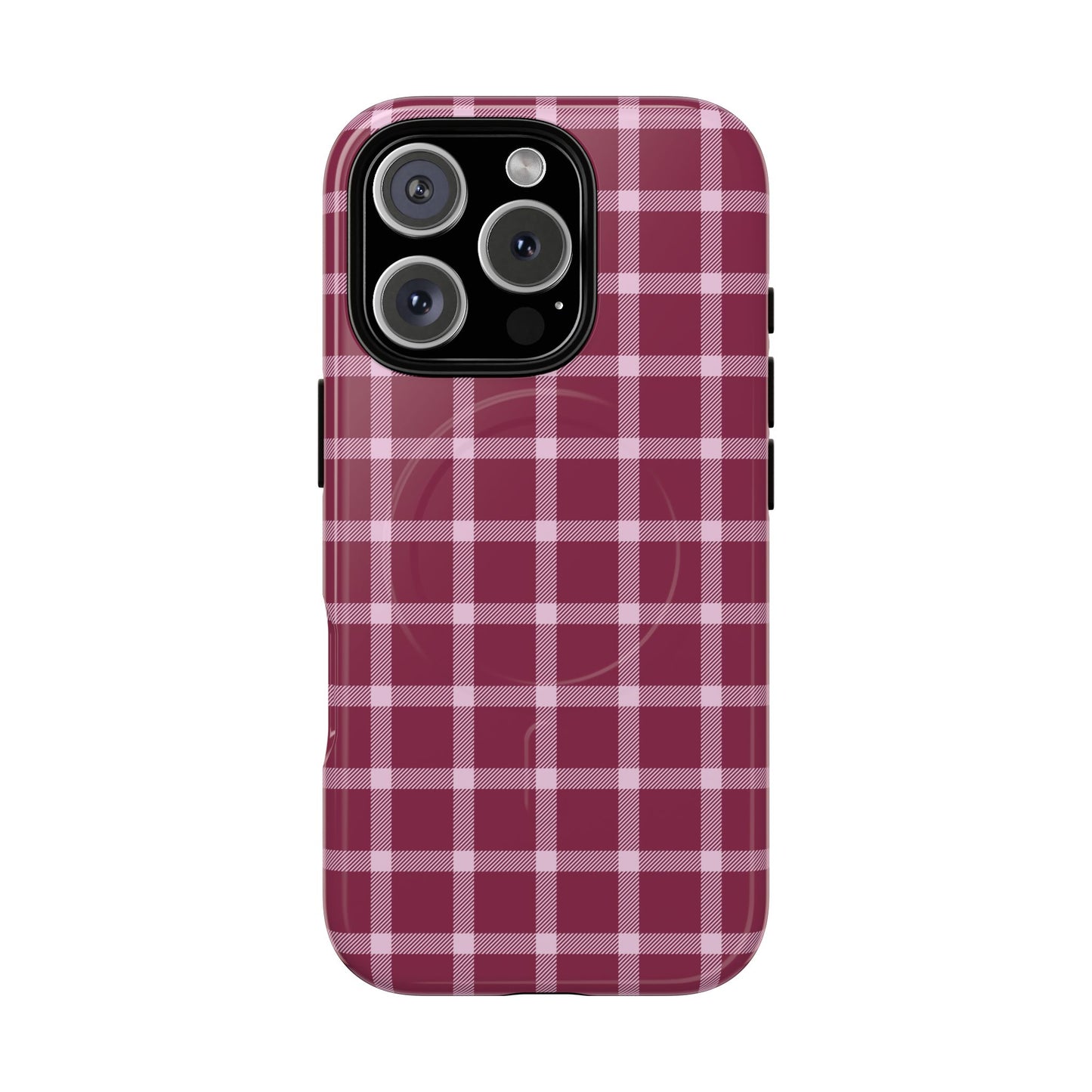 Mulberry Plaid | MagSafe Tough