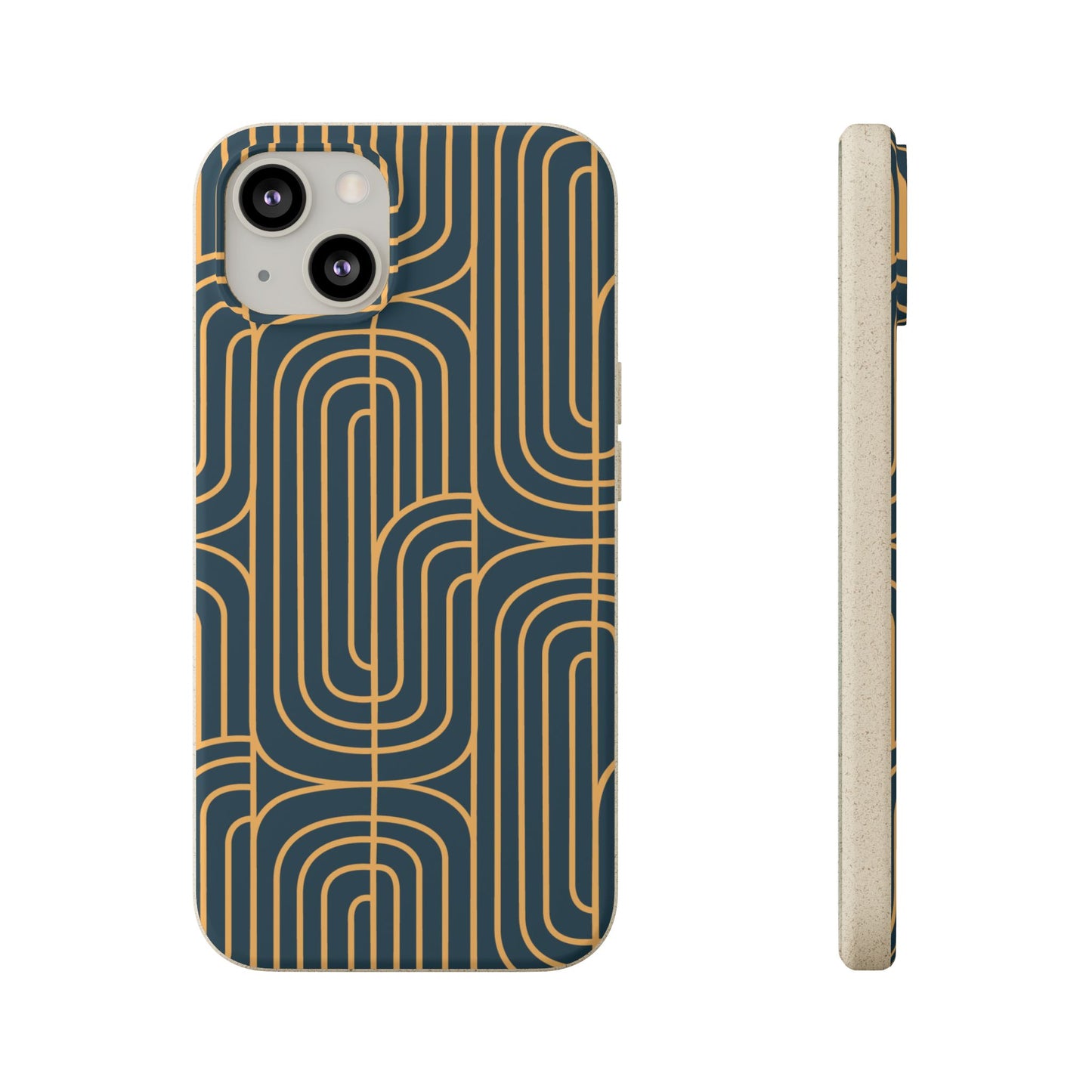 Gold on Teal | Biodegradable