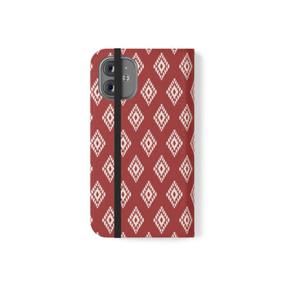 Ruby Ikat | Flip