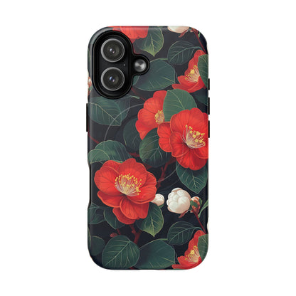 Midnight Camellia | MagSafe Tough