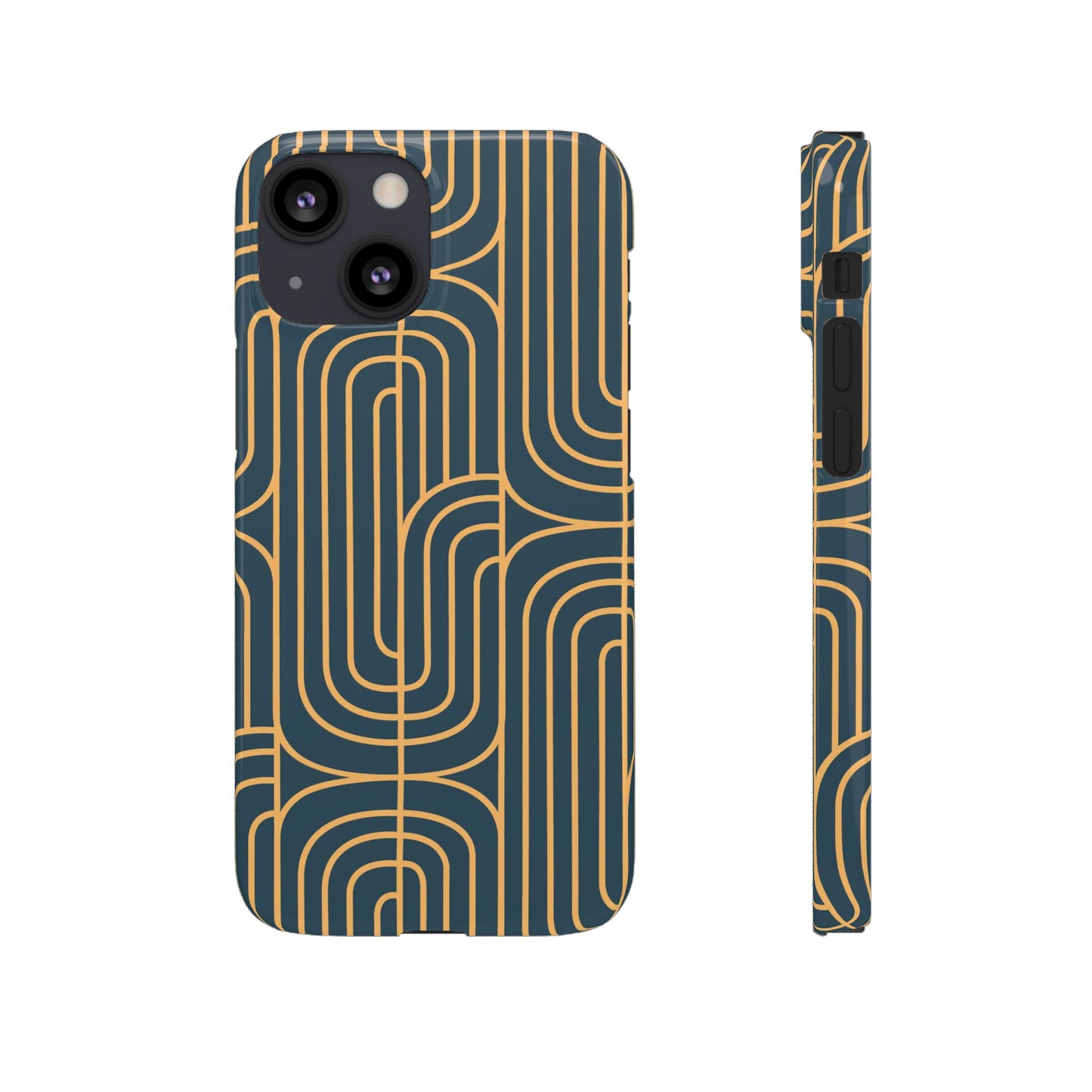 Gold On Teal | Snap