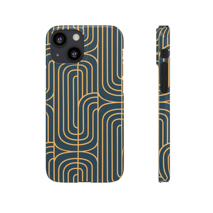 Gold On Teal | Snap