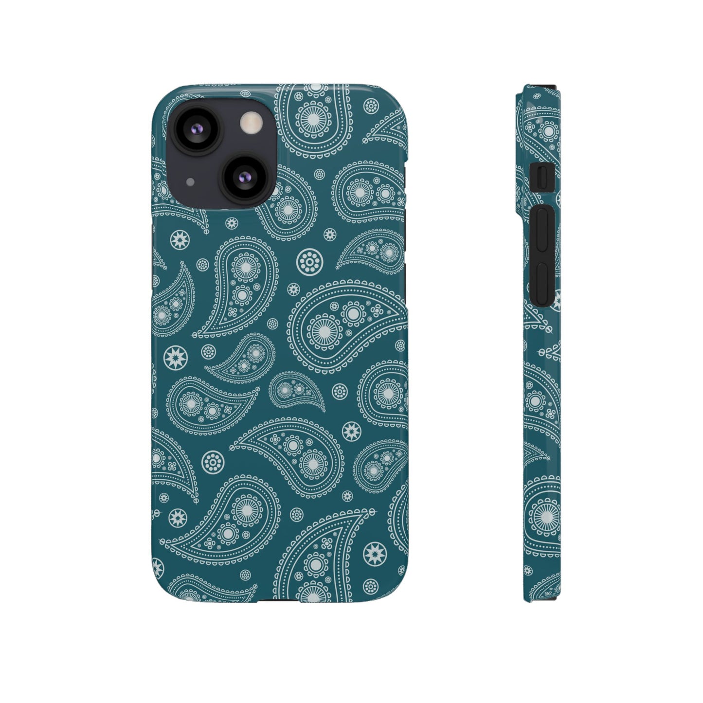 Teal Paisley | Snap