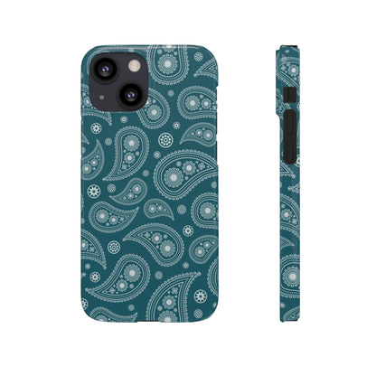 Teal Paisley | Snap
