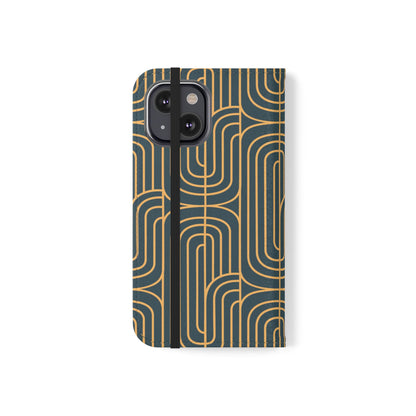 Gold on Teal | Flip