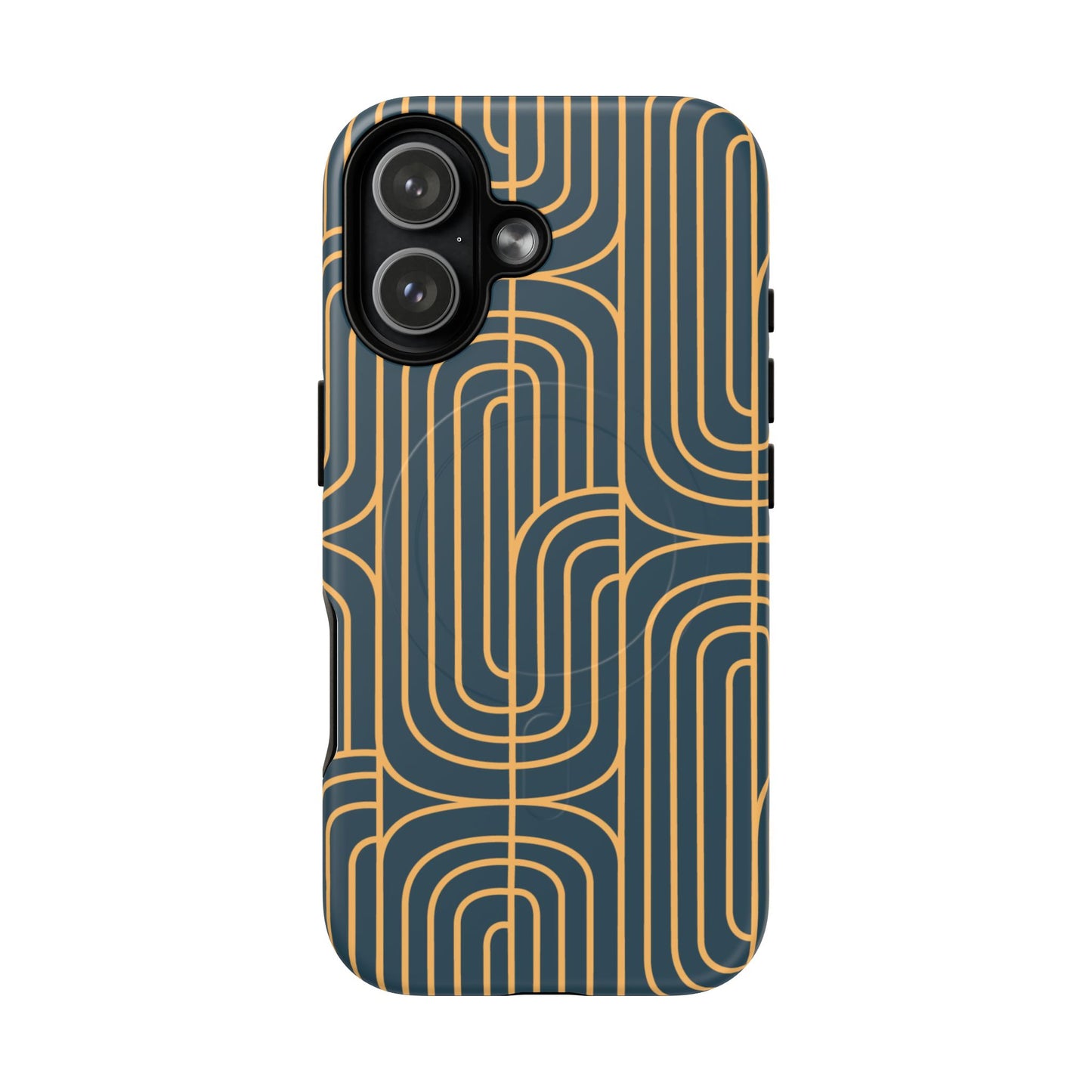 Gold On Teal | MagSafe Tough