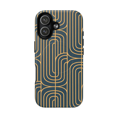 Gold On Teal | MagSafe Tough