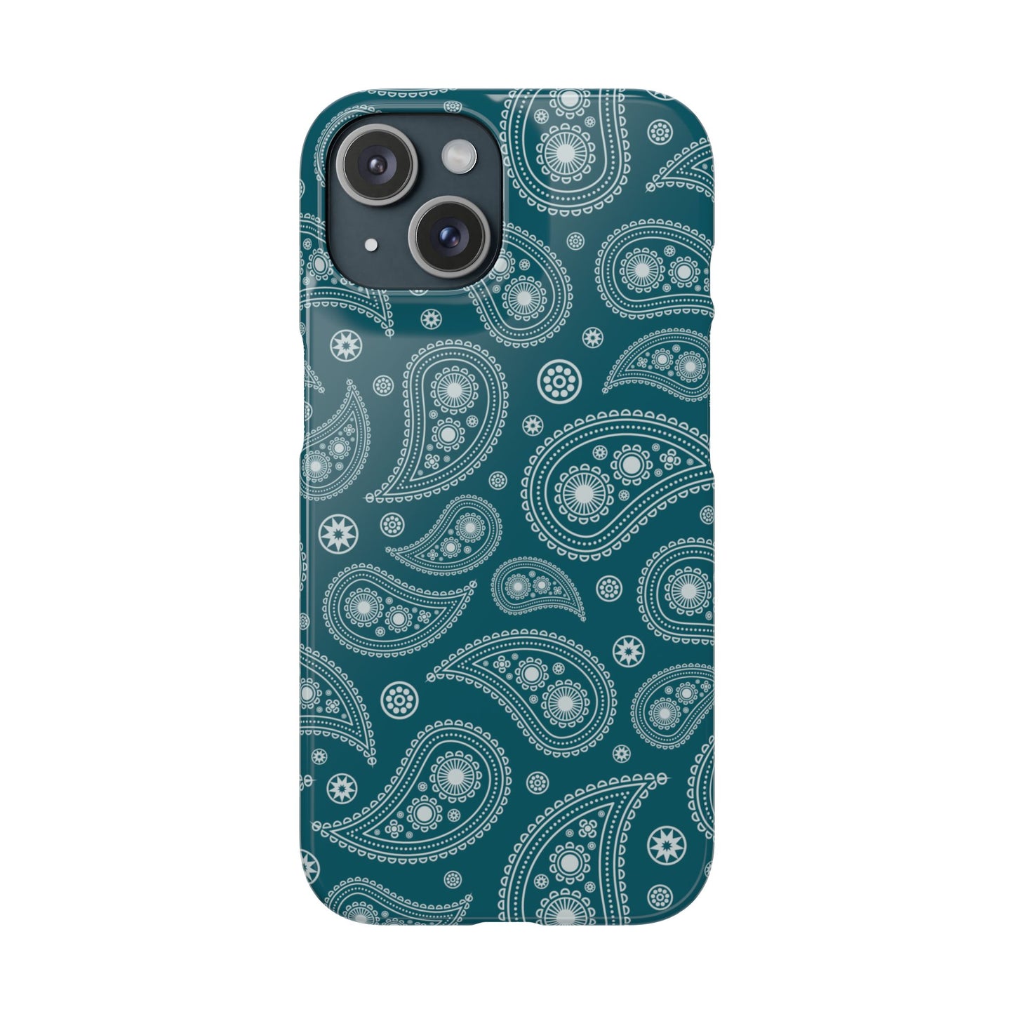 Teal Paisley | Snap