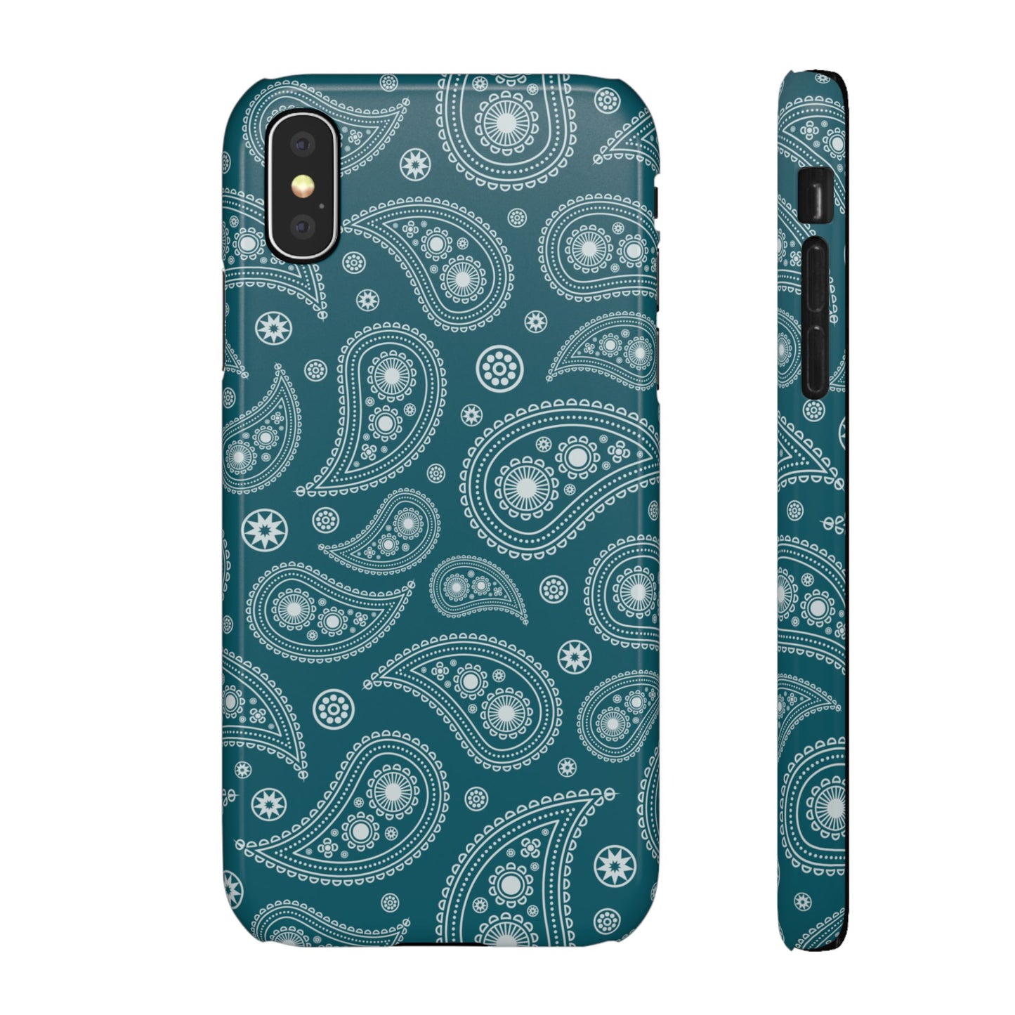 Teal Paisley | Snap
