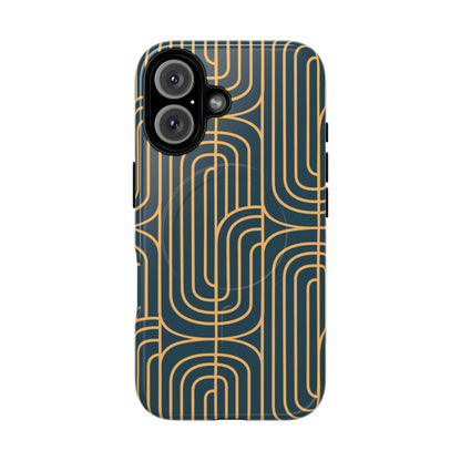 Gold On Teal | MagSafe Tough