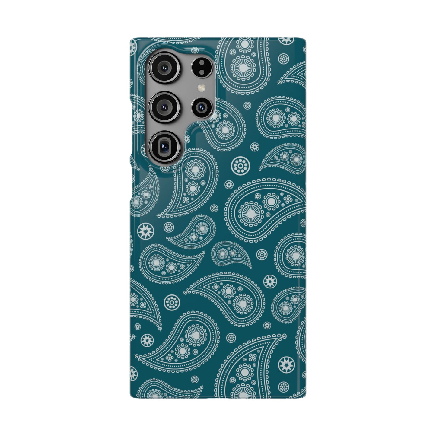 Teal Paisley | Snap