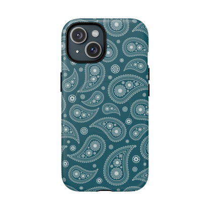 Teal Paisley | MagSafe Tough