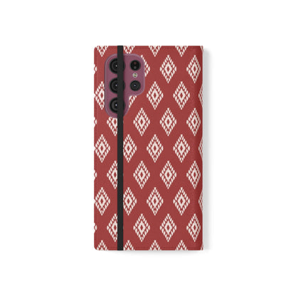 Ruby Ikat | Flip