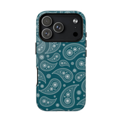 Teal Paisley | MagSafe Tough