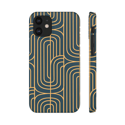 Gold On Teal | Snap