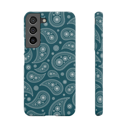 Teal Paisley | Snap