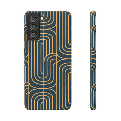 Gold On Teal | Snap