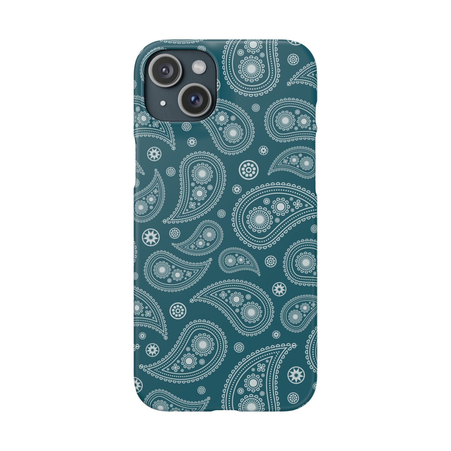 Teal Paisley | Snap