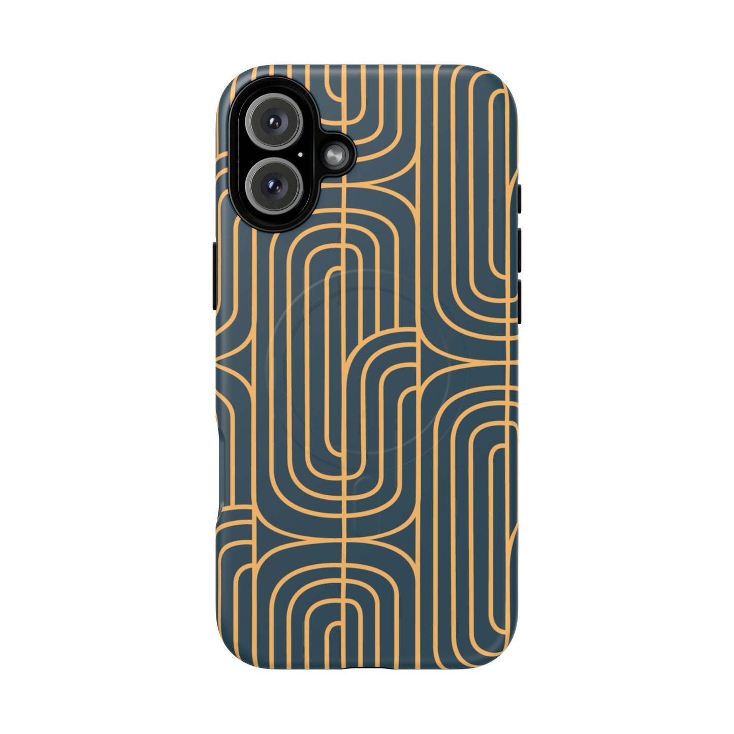 Gold On Teal | MagSafe Tough