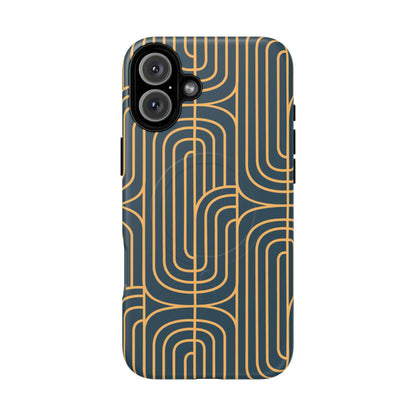 Gold On Teal | MagSafe Tough