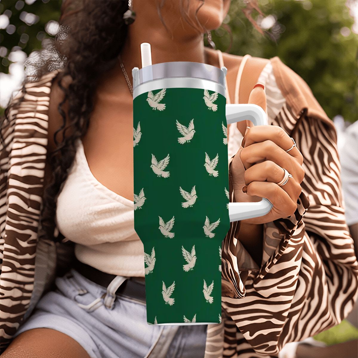 Royal Dove | Large Tumbler