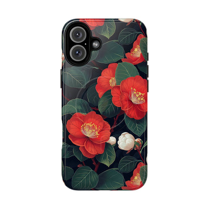 Midnight Camellia | MagSafe Tough
