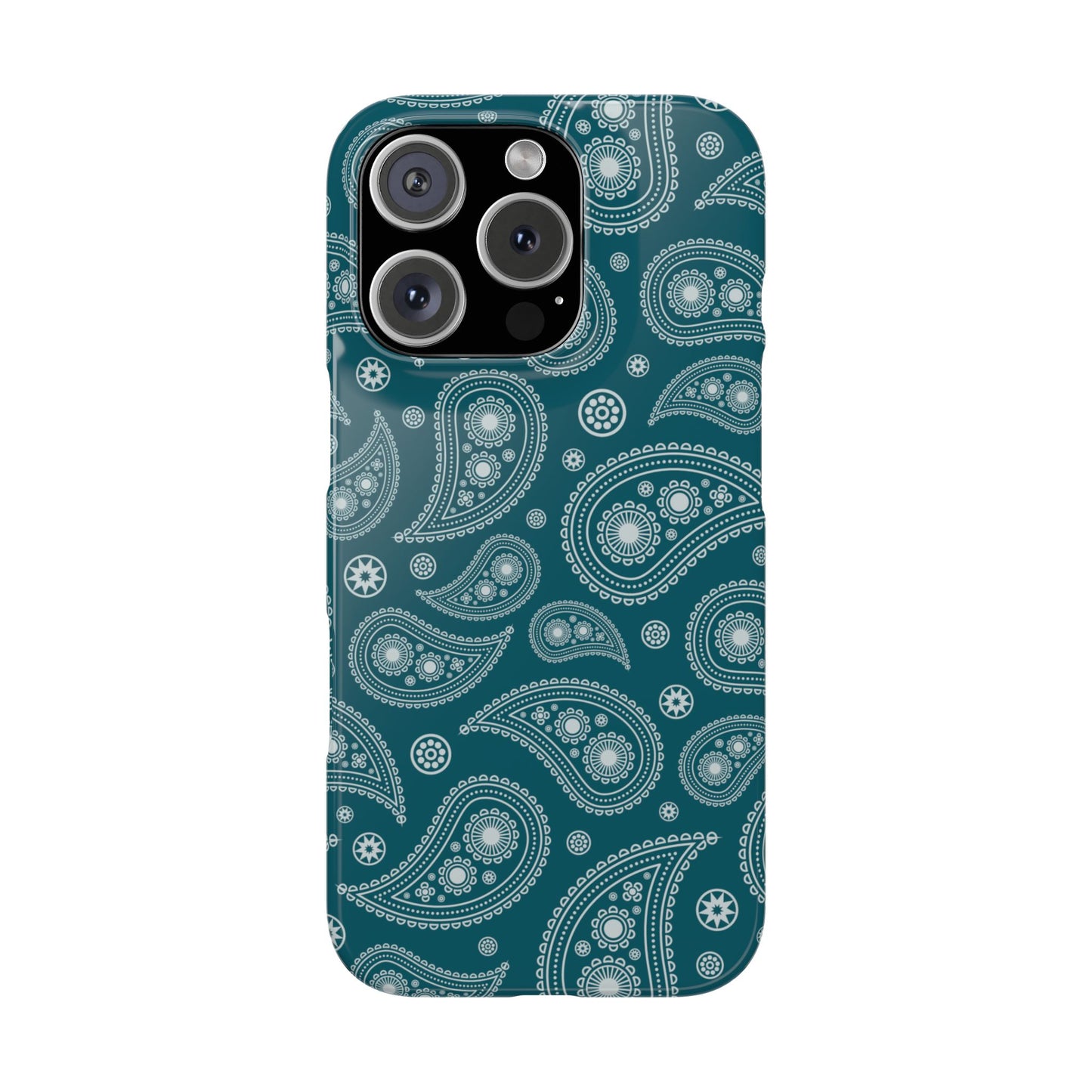 Teal Paisley | Snap