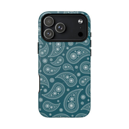 Teal Paisley | MagSafe Tough