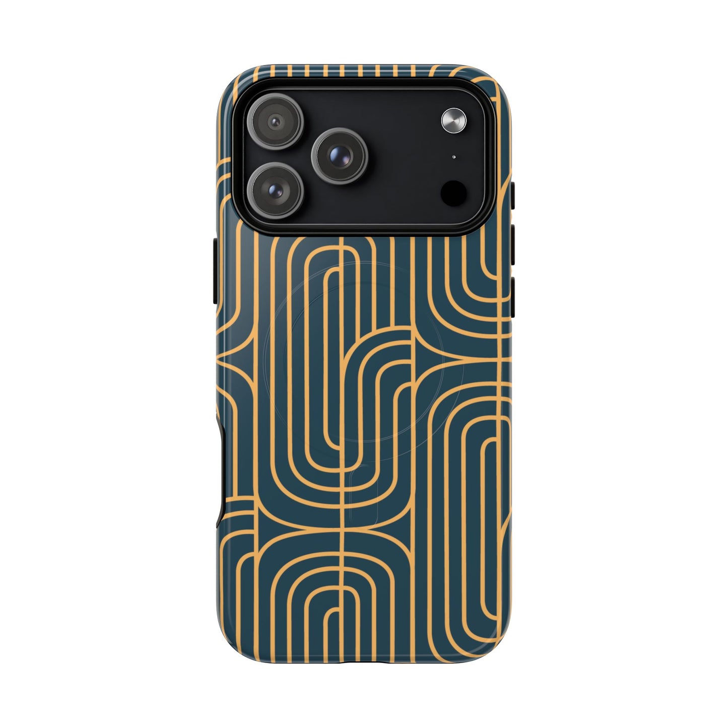 Gold On Teal | MagSafe Tough