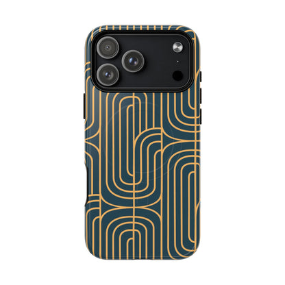 Gold On Teal | MagSafe Tough