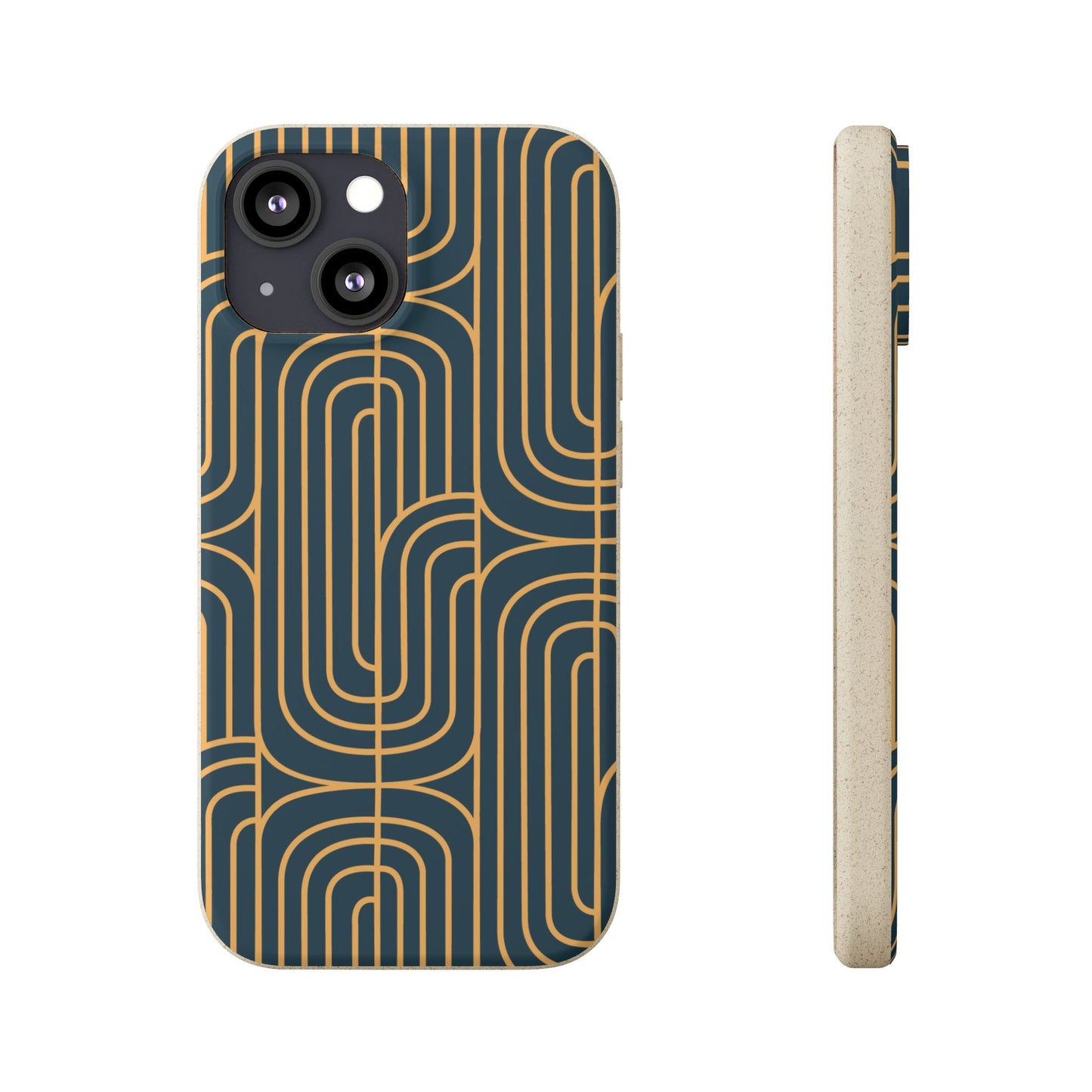 Gold on Teal | Biodegradable