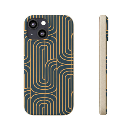 Gold on Teal | Biodegradable