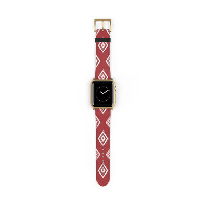 Ruby Ikat | Apple Watch Band