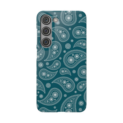 Teal Paisley | Snap