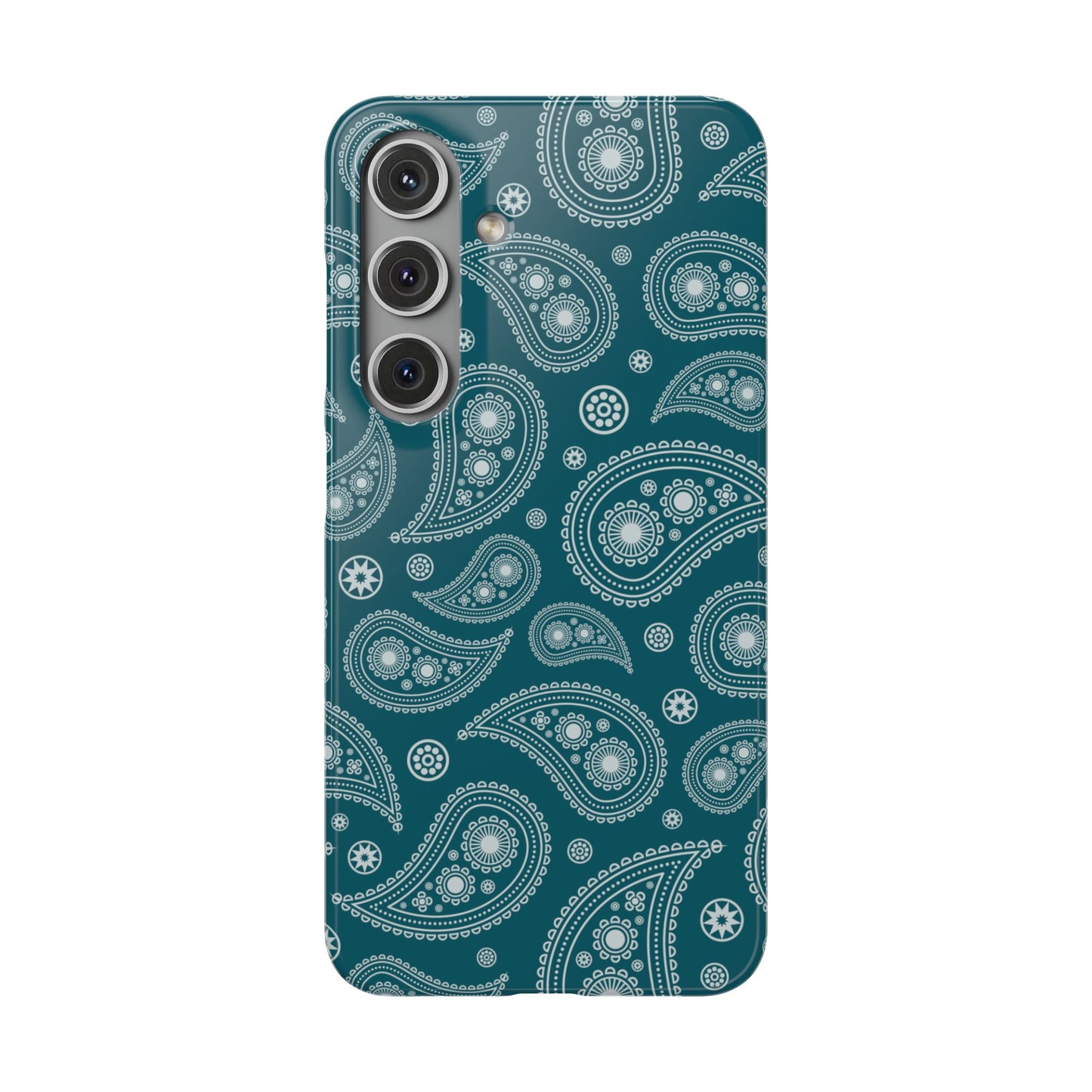 Teal Paisley | Snap