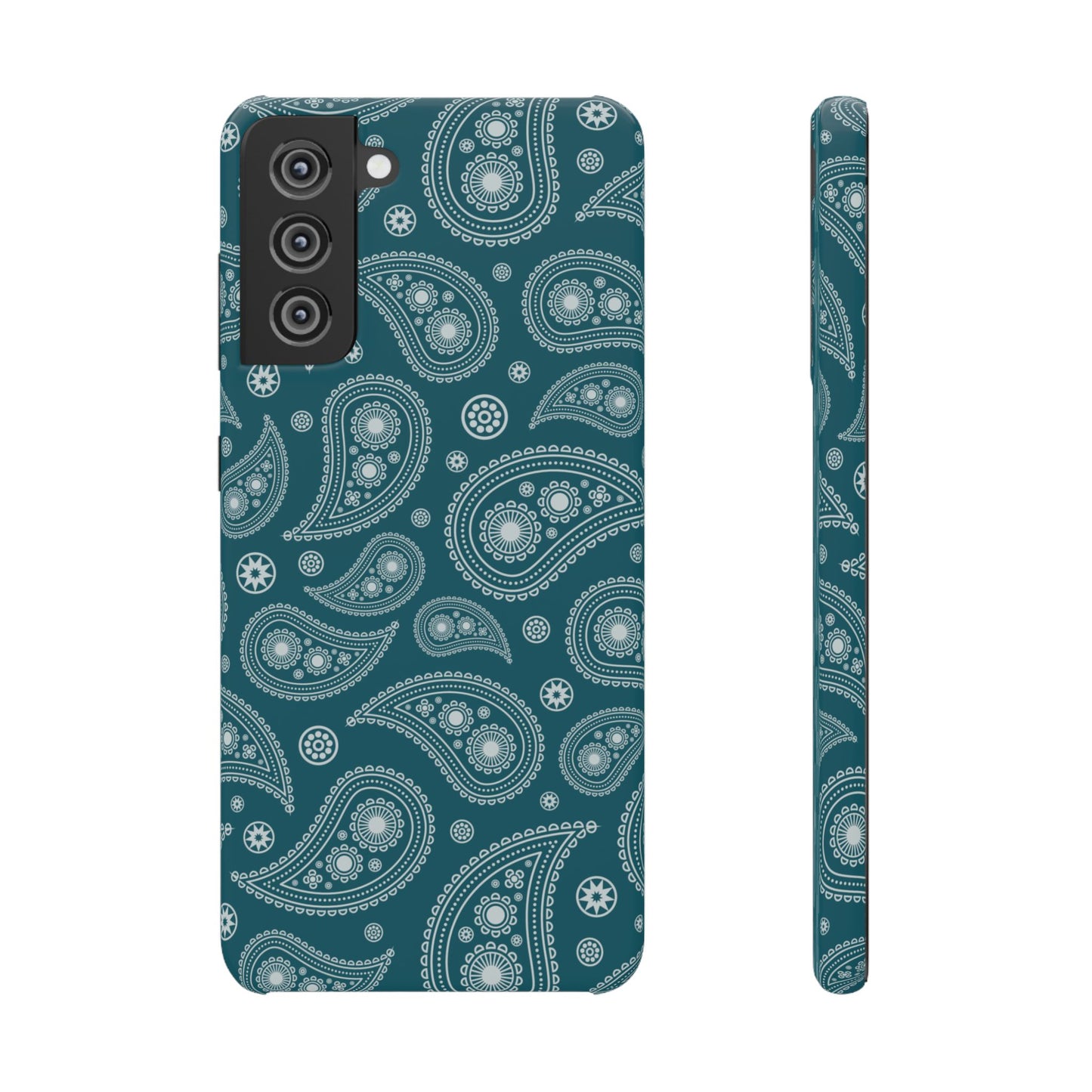 Teal Paisley | Snap