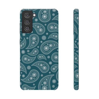 Teal Paisley | Snap