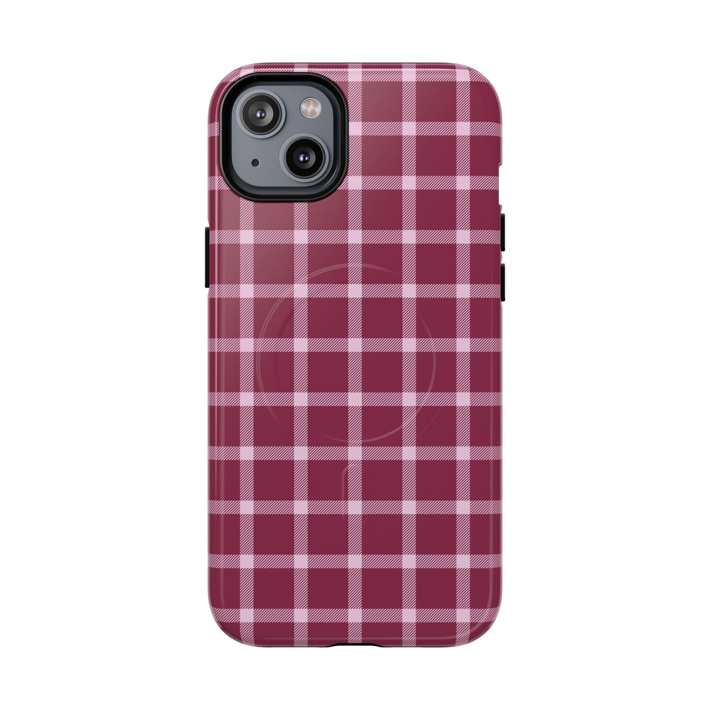 Mulberry Plaid | MagSafe Tough