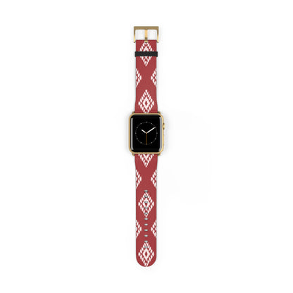 Ruby Ikat | Apple Watch Band