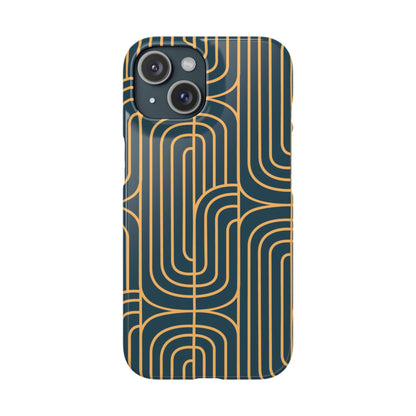 Gold On Teal | Snap