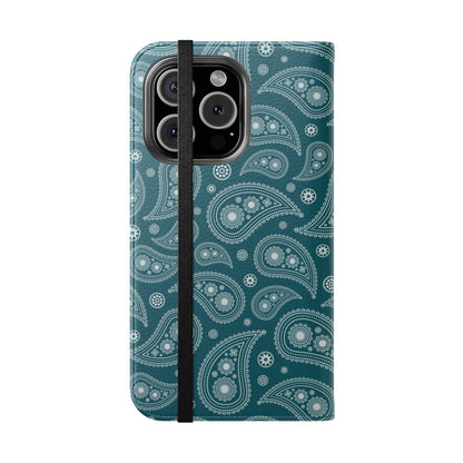 Teal Paisley | Flip