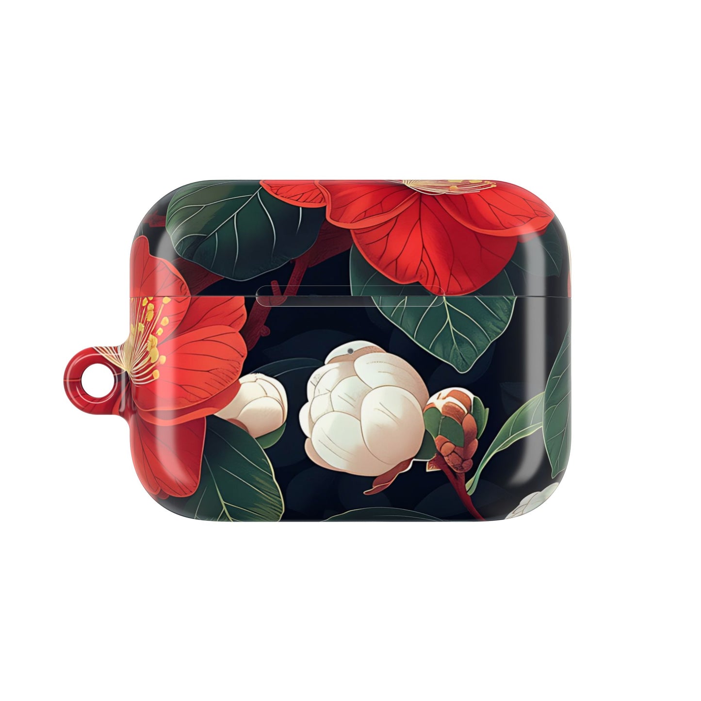 Midnight Camellia | Apple Airpods Case