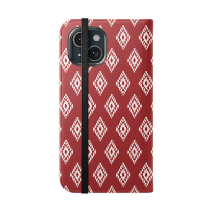 Ruby Ikat | Flip