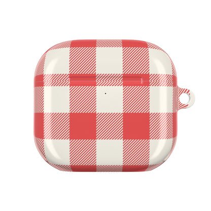 Red Gingham | Apple Airpods Case